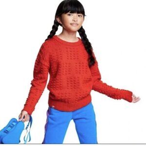 LEGO Collection x Target Unisex Youth Red Textured Sweater Size size small